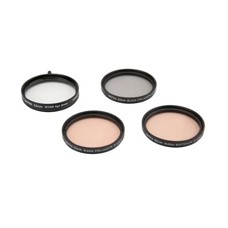 Tiffen Filter Kit 52MM HOLLYWOOD FX – Set Mit 5 Filtern Für Kreative Fotografie-Effekte