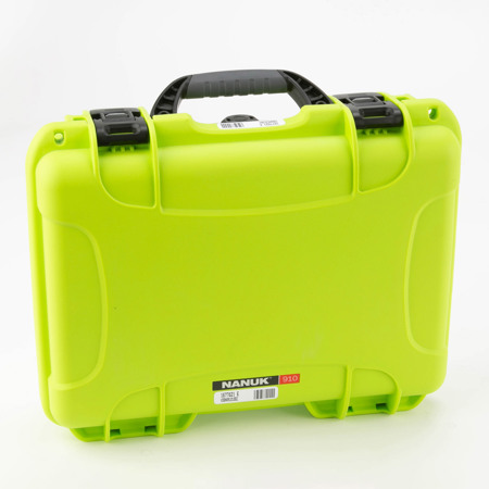 Hanuk 910 Medium Hard Case - Lime, NO FOAM SKU#1677821