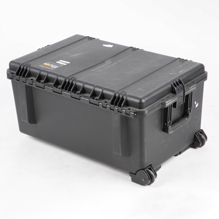 Pelican iM2975 Watertight Padlockable Case with Wheels - Black, NO FOAM #1678677
