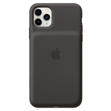 Apple Smart Battery Case with Qi Wireless Charging for iPhone 11 Pro Max, Black