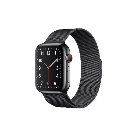 Apple 44mm Milanese Loop Band for Apple Watch, Space Black - SKU#1678759