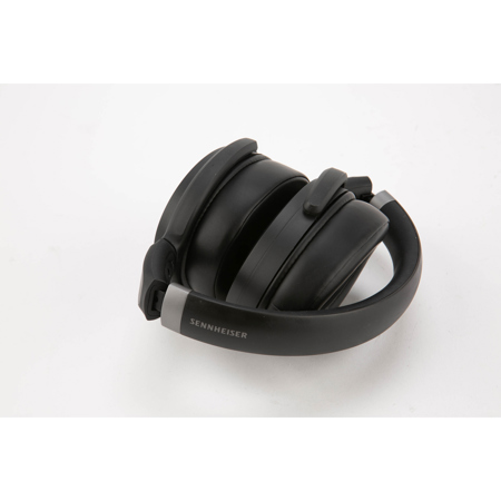 Sennheiser HD 450BT Noise-Canceling Wireless Closed-Back Around-Ear Headphone with Microphone, Black