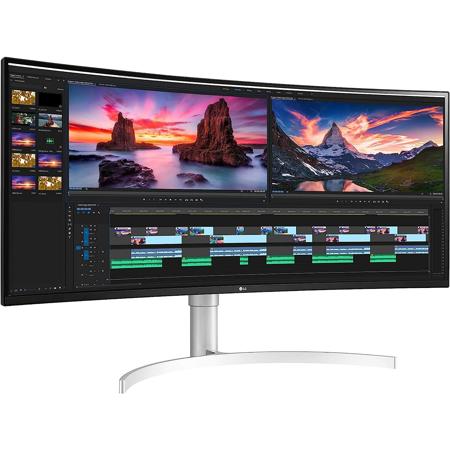 LG 38WK95C-W 38" Class UltraWide WQHD+ IPS Curved LED Monitor - SKU#1680962