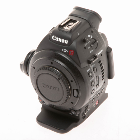 canon c100 lens mount