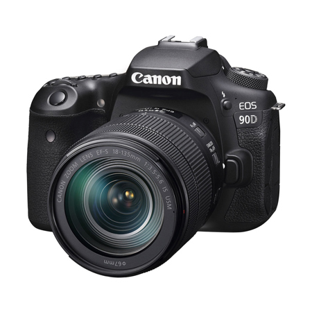 Canon EOS 90D DSLR Camera with EF-S 18-135mm f/3.5-5.6 IS USM Lens
