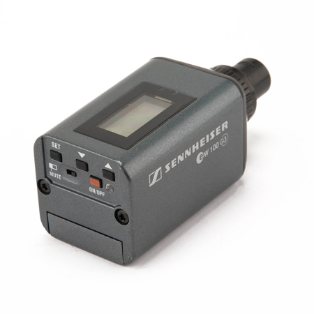 Sennheiser SKP 100 G3 Plug-on Transmitter for Dynamic Microphone Frequency RangeA (516-558 MHz)