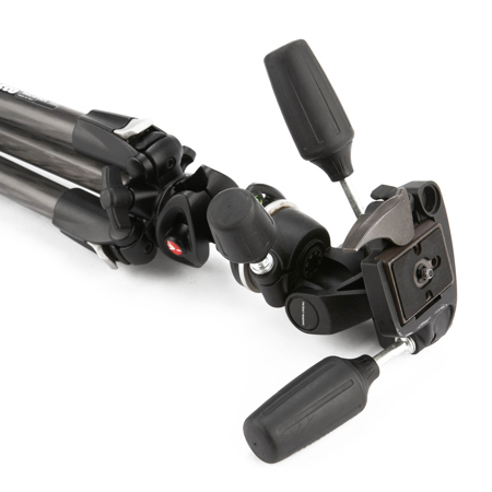 Manfrotto 190CXPRO4 4 Section Carbon Fiber Pro Tripod Legs (Height 3.15-57.5", Maximum Load 11 lbs)