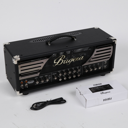 Used Bugera 333XL Infinium Hardcore 120W 3 Channel Tube Amplifier Head with Reverb and Infinium Tube Life Multiplier F