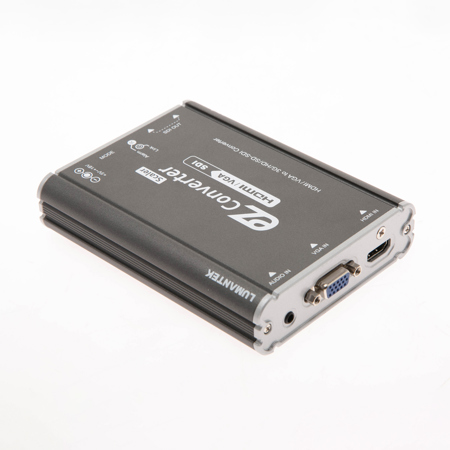 Lumantek ez-HS+ HDMI/VGA to 3G/HD/SD-SDI Converter with Scaler - SKU#1684971