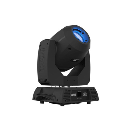 CHAUVET DJ Rogue R2X Spot 300W LED Moving Head Light Fixture with Gobos, Includes powerCON Power Cord and 2x Omega Brackets