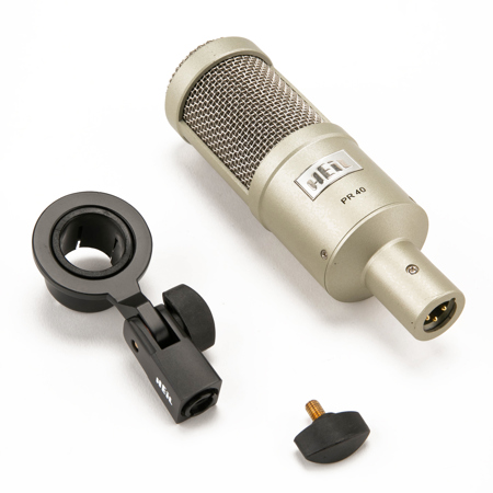 Heil Sound PR 40 Dynamic Cardioid Studio Microphone - (Champagne) SKU#1685949