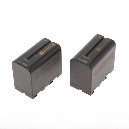 Sony NP-F970 L-Series Info-Lithium Battery Pack (Pair)