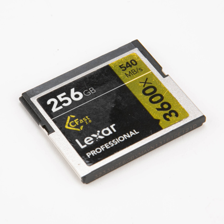 ビデオカメラ Lexar Professional CFAST 2.0 256GB 3600X Lexar 256GB Professional 3600x CFast 2.0 Memory LC256CRBNA3600