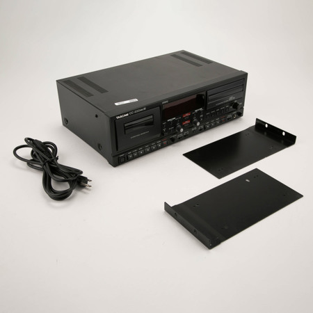 TASCAM CC222MKIII Rackmount Combo CD-R/RW and Cassette Recorder - SKU#1686712
