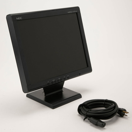NEC MultiSync LCD1550V-BK 15" LCD Monitor - Black SKU#1686753