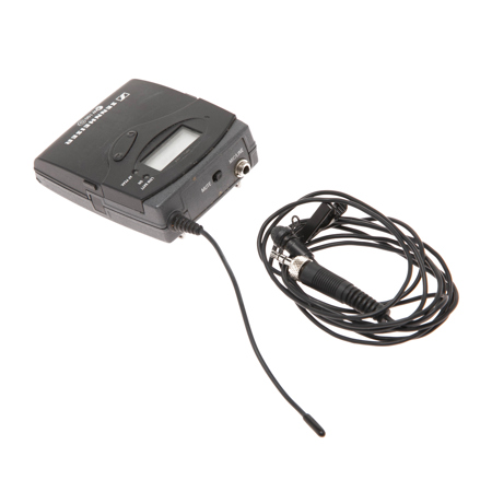 Sennheiser EW100G2 Bodypack Transmitter with Lav Mic - 518-554 MHz SKU#1687709