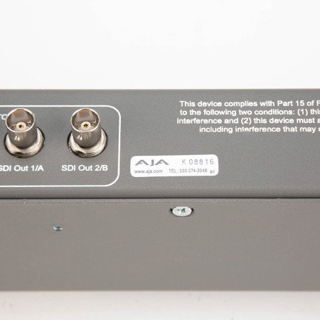 AJA K3BOX 1RU External Breakout Box for KONA 3/3X - SKU#1687883