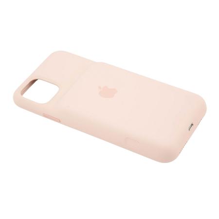 Apple Smart Battery Case with Qi Wireless Charging for iPhone 11 Pro Max, Pink Sand