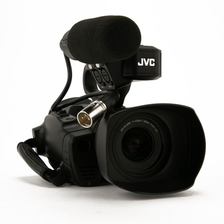 JVC GY-HM170 4KCAM Compact Professional Camcorder - (341 Hours) SKU#1688536