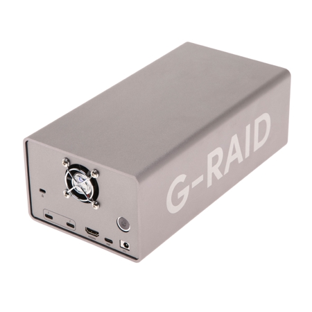 SanDisk Professional G-RAID 2 12TB (2x 6TB) 2-Bay USB-C Enterprise RAID Array