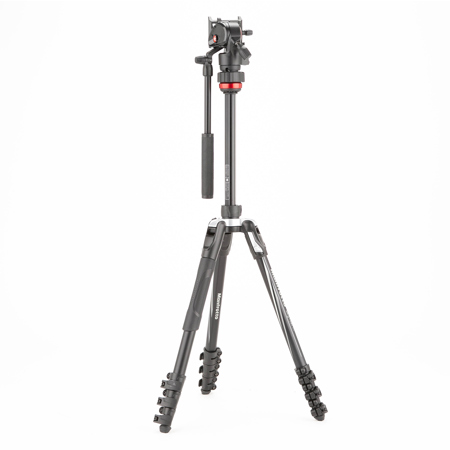 Manfrotto Befree Live Aluminum Tripod Kit with Fluid Video Head - SKU#1689208