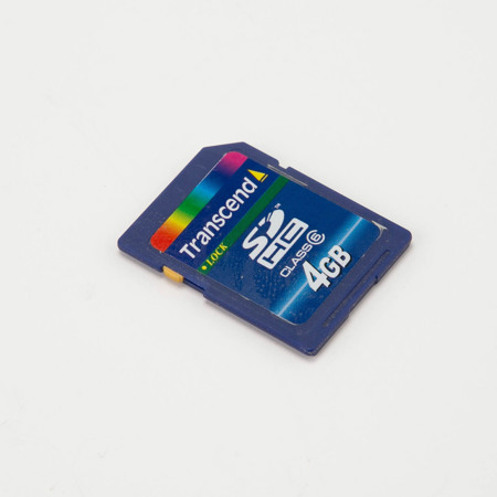 Transcend 4GB Secure Digital High Capacity (SDHC) Class 6 Memory Card