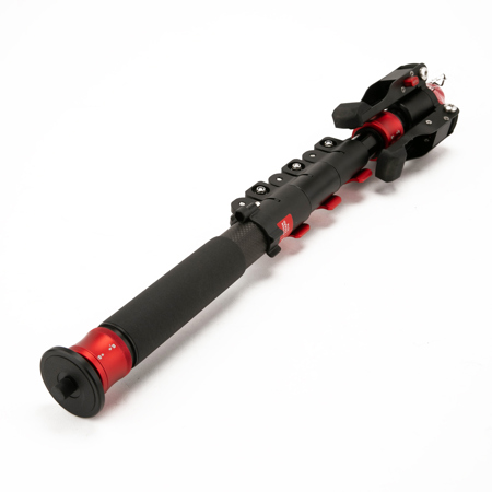 iFootage Cobra 2 C120 4 Section Carbon Fiber Monopod, 22 lbs Capacity, 47" Maximum Height