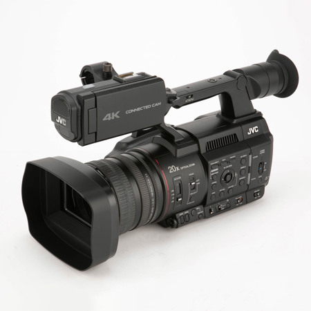 JVC GY-HC550U 9.35MP 4K UHD Handheld Connected Camcorder - (176 Hours) #1693418