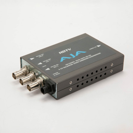 AJA HD10AMA HD/SD Analog Audio Embedder/Disembedder - SKU#1694512