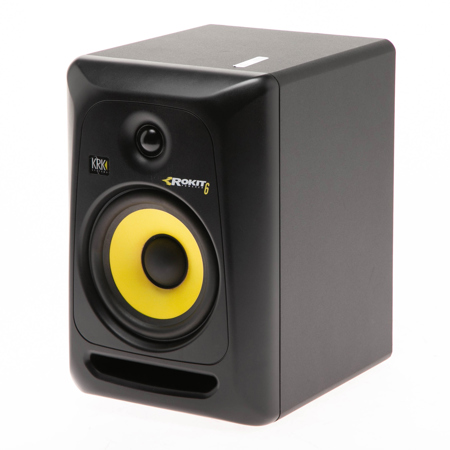 KRK Rokit 6 G3 6" Two-Way Active Studio Monitor Speaker - Single, Black #1694611