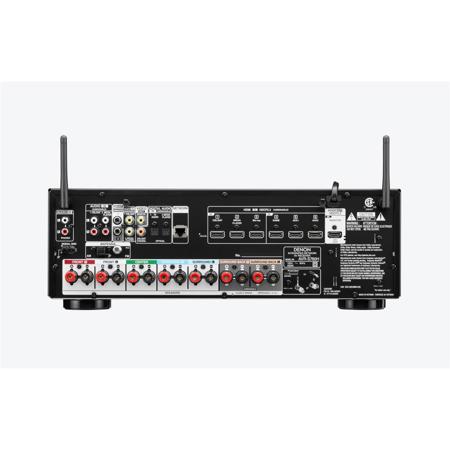 Denon AVR-S760H 75W 7.2-Channel 8K Network AV Receiver - Black SKU#1694746