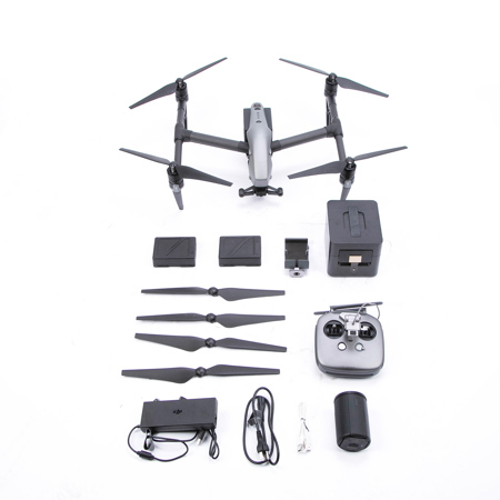 DJI Inspire 2 Standard Kit with Zenmuse X7 Gimbal & 16mm F2.9 ND ASPH Lens