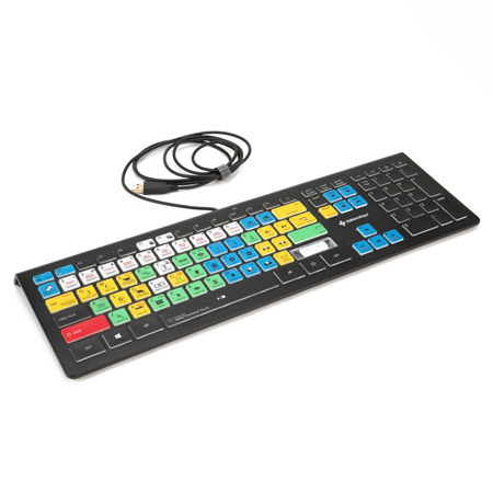Editors Keys Adobe Premiere CC Backlit Keyboard (US) - SKU#1694853