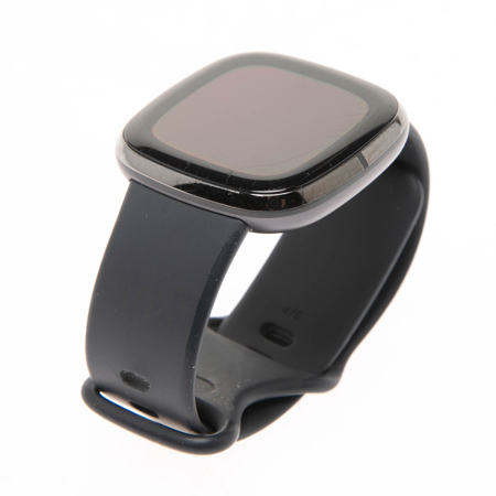 Used Fitbit Sense, Carbon/Graphite Stainless Steel - SKU#1695334