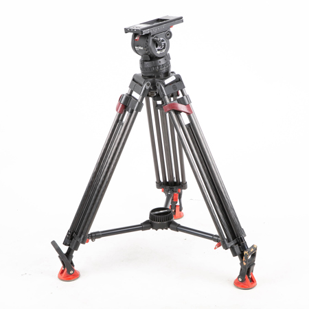 Sachtler DV 12 SB SL MCF Carbon Fiber Tripod System with DV-12 SB Fluid Head