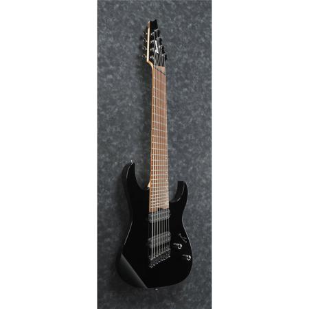 Ibanez RG Iron Label Multi Scale 2018 8 String Electric Guitar -Black SKU1697225