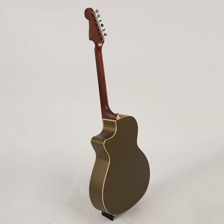 Fender Newporter Player Acoustic Electric Guitar - Olive Satin SKU#1698928