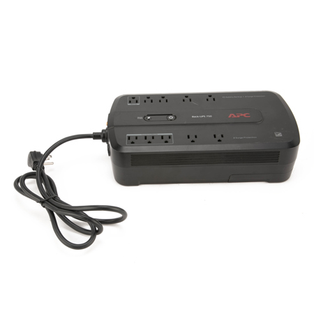 APC Back-UPS 750G ES 10 Outlet Surge Protector and Battery Backup - SKU#1699154