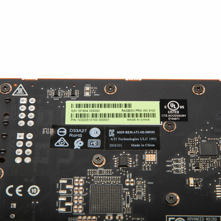 USED AMD Radeon Pro WX 9100 16GB HBM2 Graphics Card - SKU#1699858