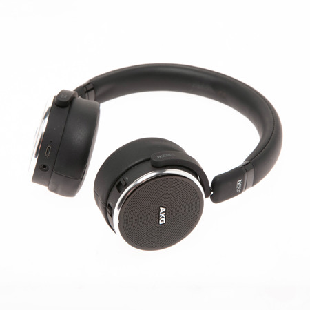 Used AKG N60NC Wireless Noise Canceling On Ear Headphones Black E
