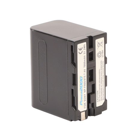 Power2000 NP-960 7.2V 6000mAh Lithium-Ion Replacement Battery - Sony SKU#1701883