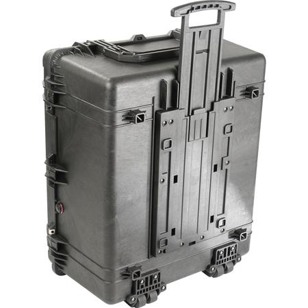 Pelican 1690 Watertight Hard Case with Wheels, Without Foam - Black