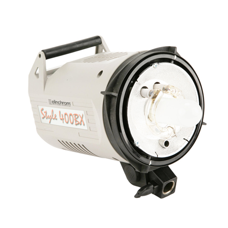 Elinchrom Style 400BX, 400 Watt Second, Multi-Volt, Compact Fan-Cooled Monolight.