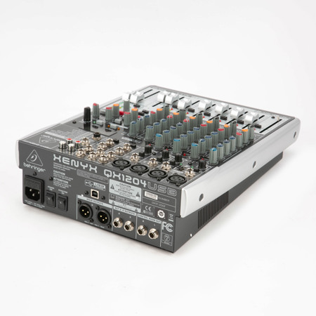 Behringer Xenyx QX1204USB Premium 12-Input 2/2-Bus Mixer - SKU#1706208