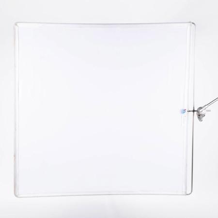 Advantage Gripware 48x48" Artificial Silk, White Diffusion Fabric, Stainless Frame