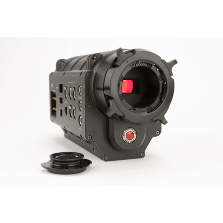 red cinema camera used