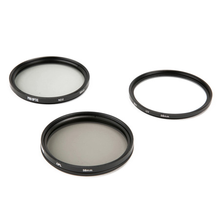 prooptic 58mm digital essentials filter kit