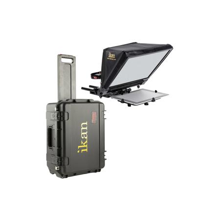 Ikan PT-ELITE-V2 Teleprompter Travel Kit with Rolling Hard Case - SKU#1709656