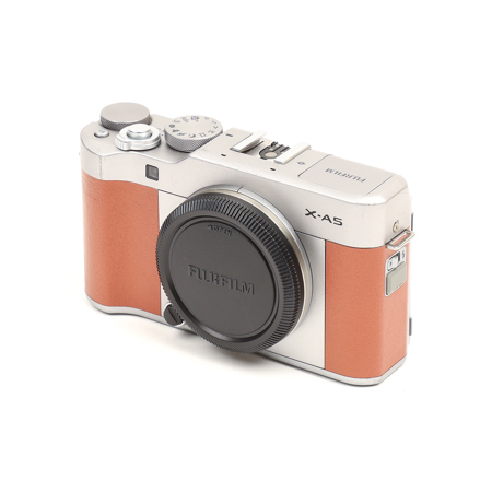 Fujifilm X-A5 Mirrorless Camera Body - Silver