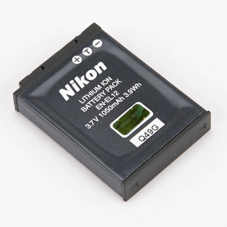 Nikon EN-EL12 Rechargeable Lithium-ion Battery Pack for the Coolpix AW110, S31, S640, S610, S800c, S710, S6100, S7100, S9500 Digital Cameras